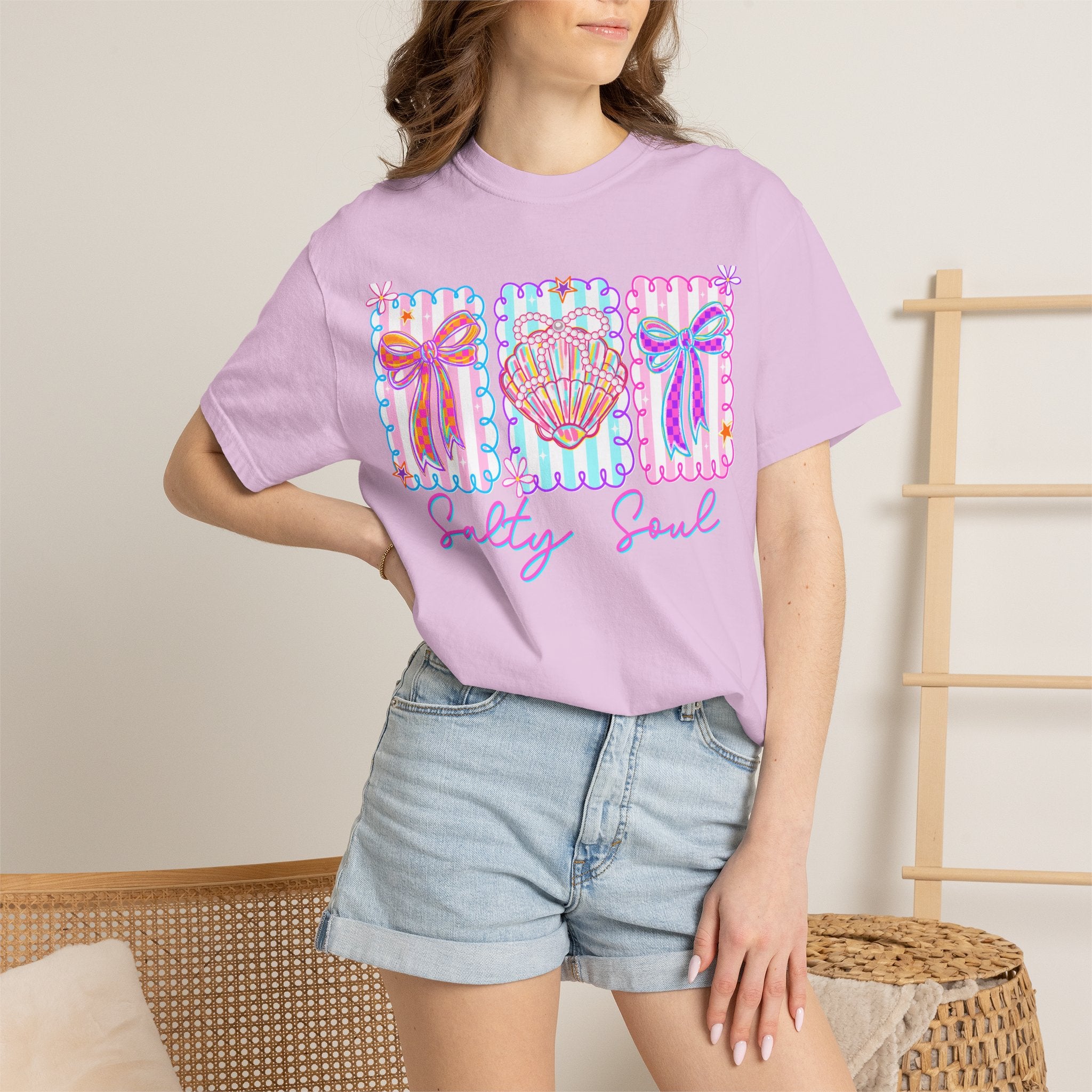 Salty Soul Beach Graphic T-Shirt
