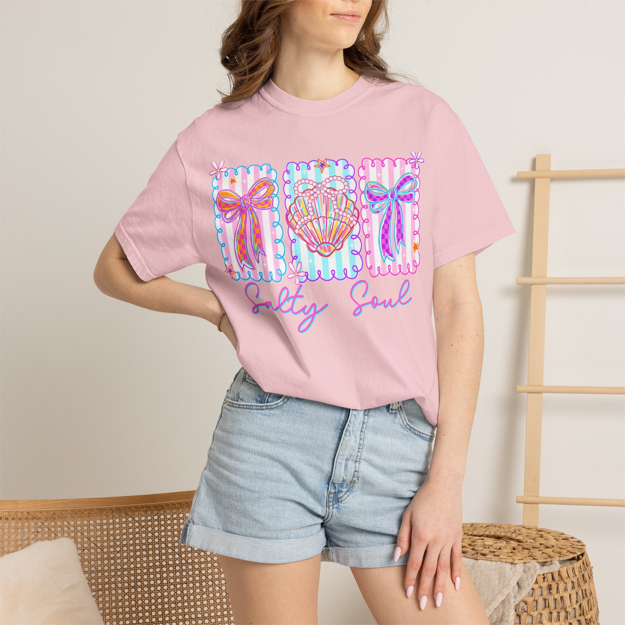Salty Soul Beach Graphic T-Shirt