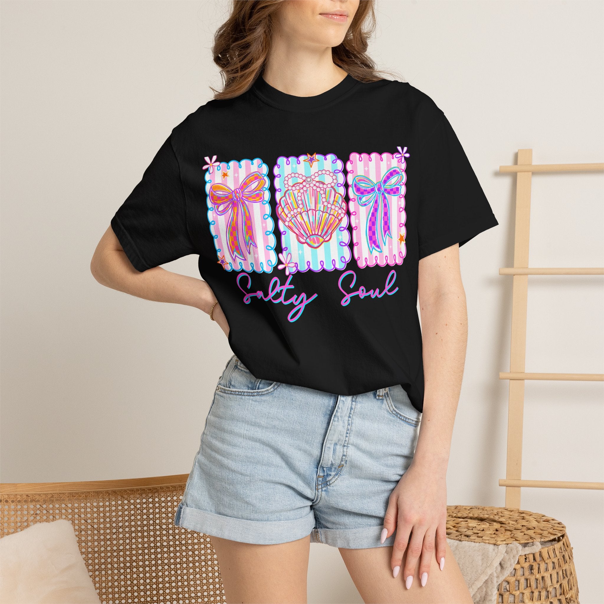 Salty Soul Beach Graphic T-Shirt