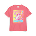 Parenting Dropout Crocodile T-Shirt — Retro Cute Pastel Graphic Tee