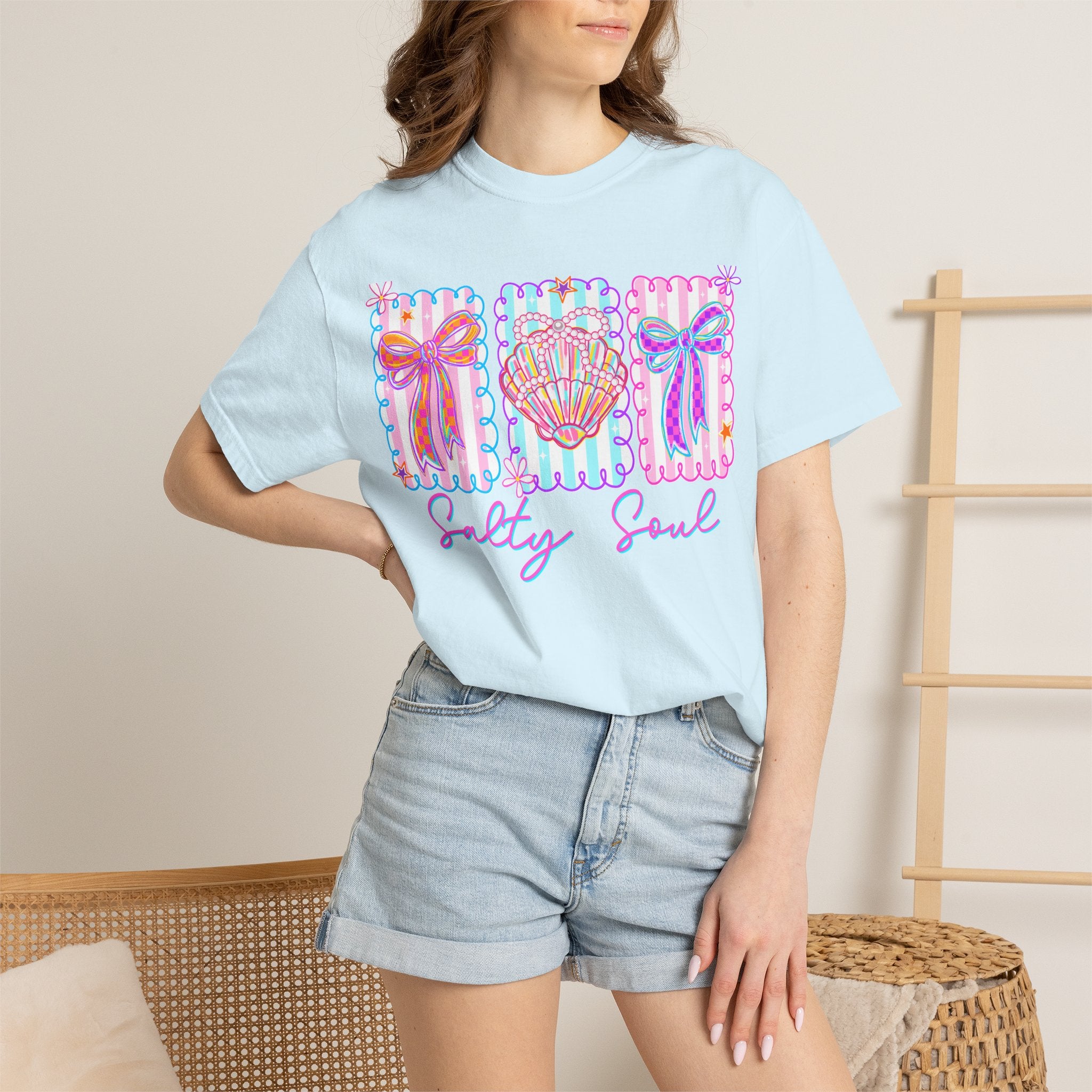 Salty Soul Beach Graphic T-Shirt