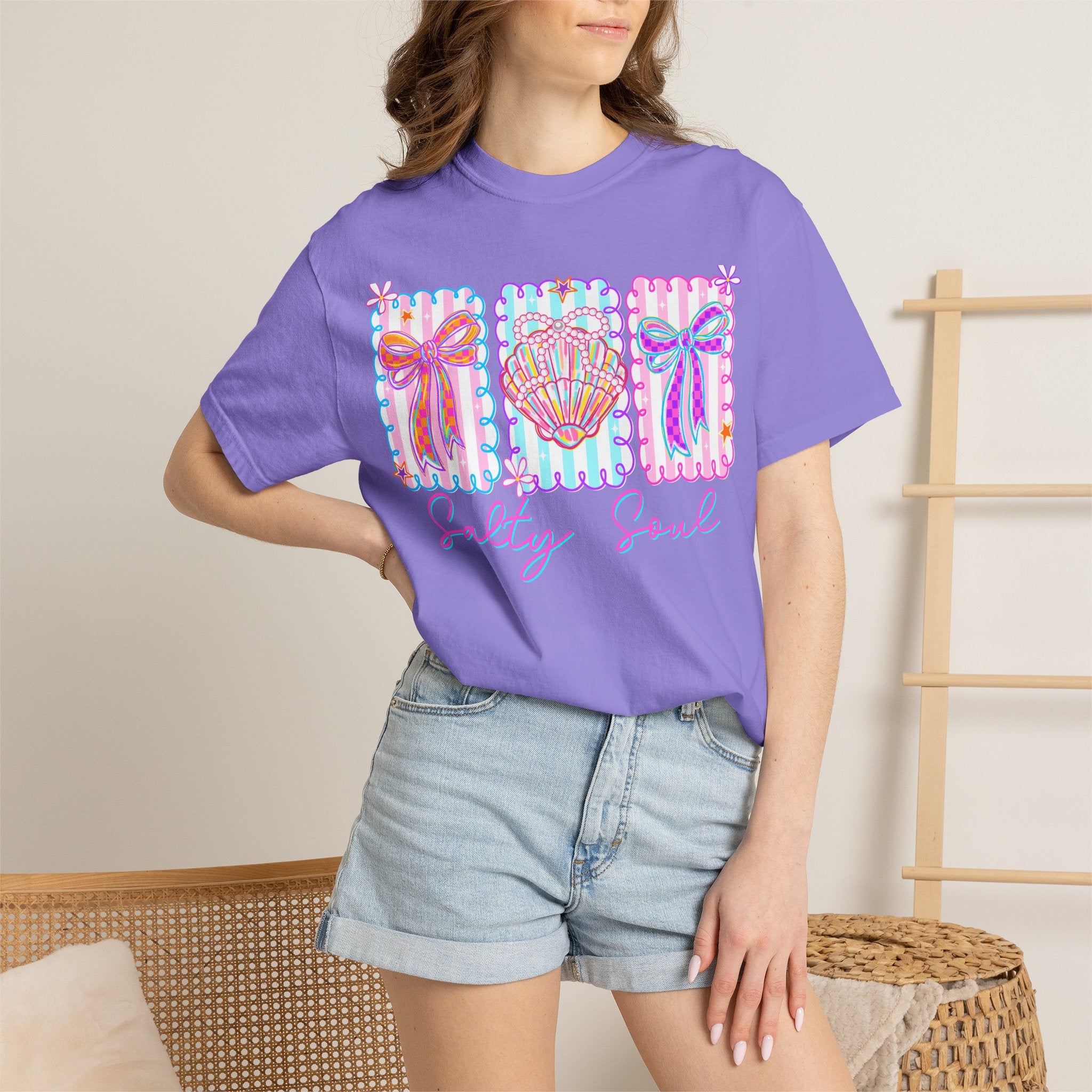 Salty Soul Beach Graphic T-Shirt